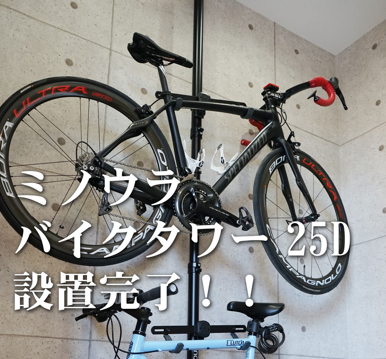 MINOURA(ミノウラ) バイクタワー 天井突っ張り式 25D-